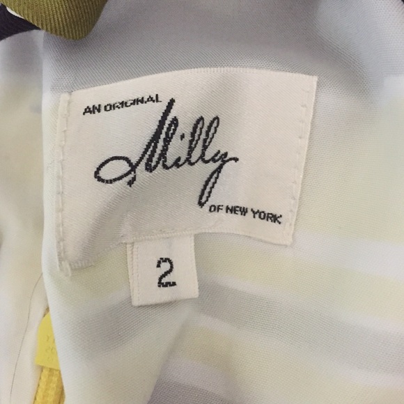 Milly Silk Blouse with Gold Chain & Ribbon Tie - Picture 3 of 4